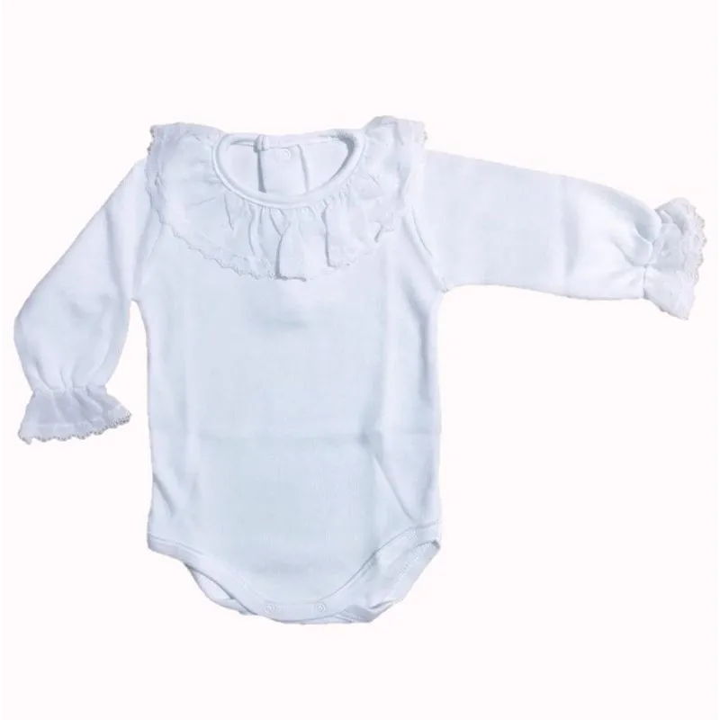 Body cuello Plumeti Calamaro 12m Marfil