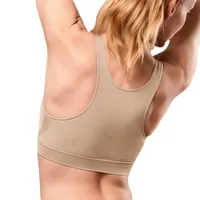 Top sin costuras mujer,Focenza 2XL Tierra