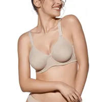 sujetador algodón con aros Patricia de Selene 100 Copa C Tierra