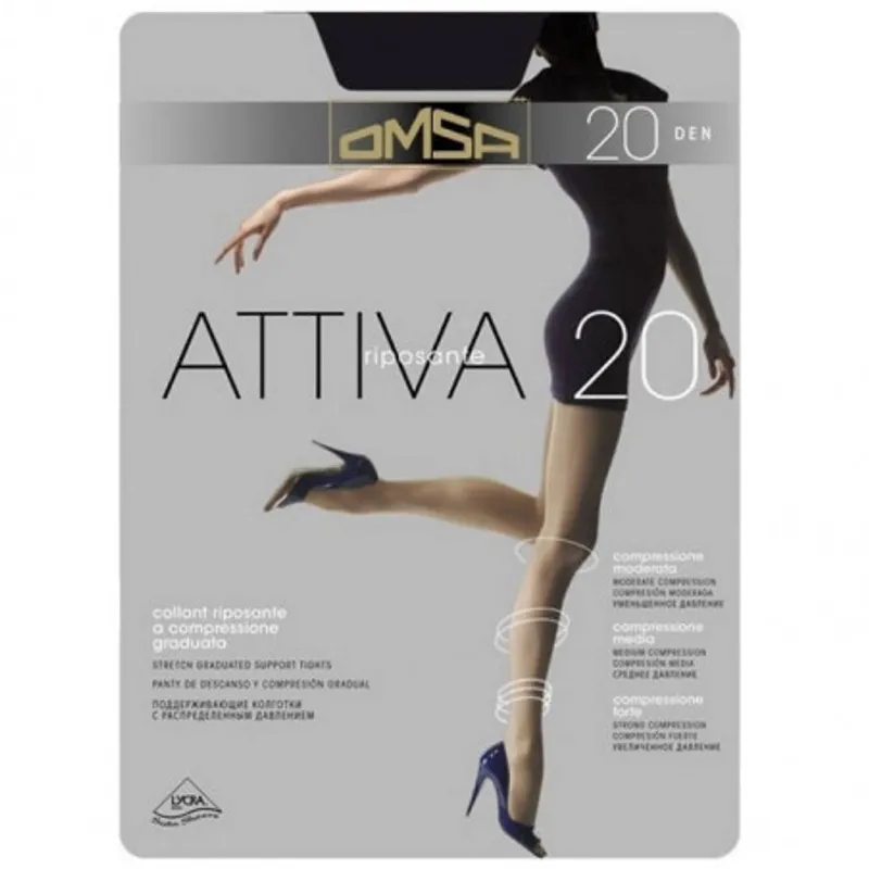Panty relajante ATTIVA 20 DEN de Omsa L Natural