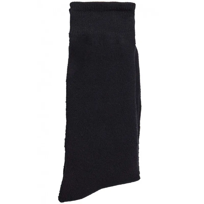 Calcetin térmico señora, puño antipresión  Negro 36/41