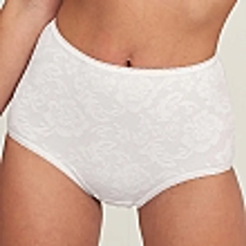 Braguita Jacquard Flores XL Nude