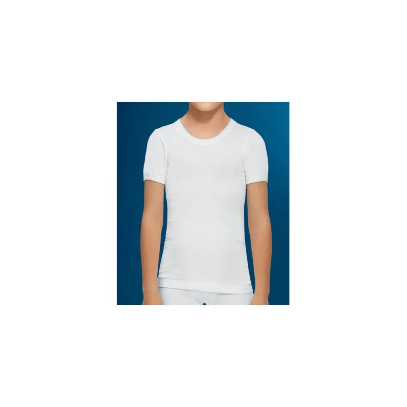 Camiseta Abanderado niño manga corta. 4 Blanco