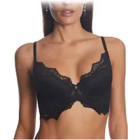 Sujetador de encaje semibralette. Selmark Mod. Cadorna 90 Negro Copa B