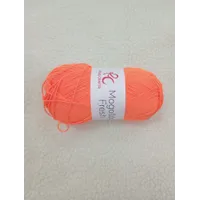 HILO ACRÍLICO COLORES FLÚOR naranja fluor