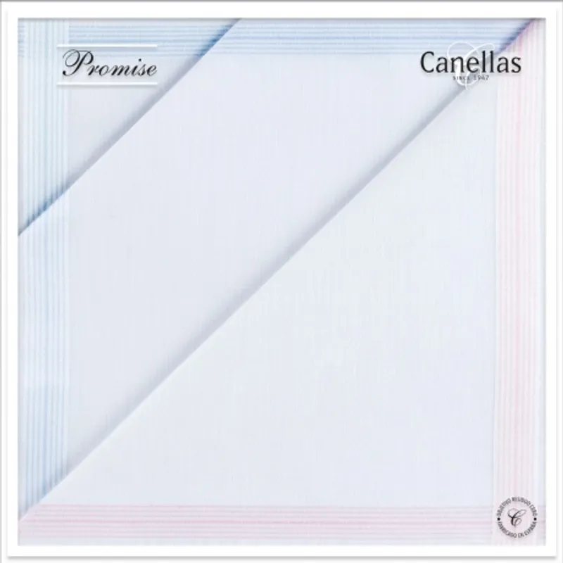 Pañuelos de bolsillo señora promise 5-5 C3