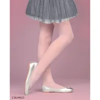 Panty de niña Samburu Mod. Ibiza 20 DEN 5 Blanco