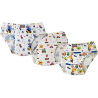 Slip Niño Algodón Estampado Pack 3uds 10